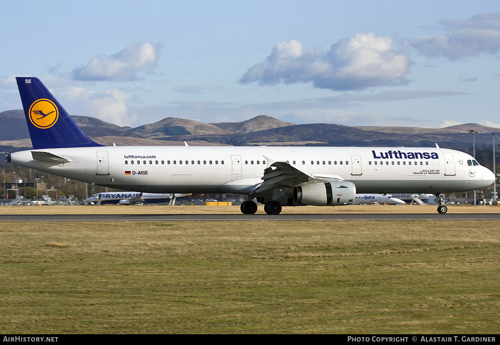 Aircraft Photo of D-AISE | Airbus A321-231 | Lufthansa | AirHistory.net #46404