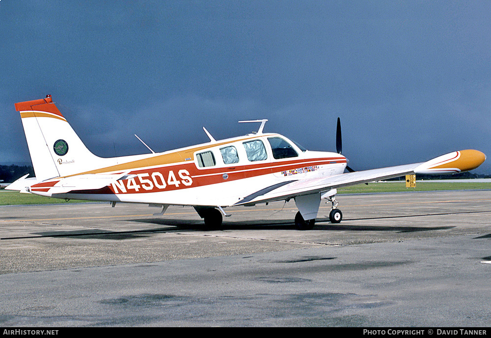 Aircraft Photo of N4504S | Beech A36 Bonanza 36 | AirHistory.net #46406