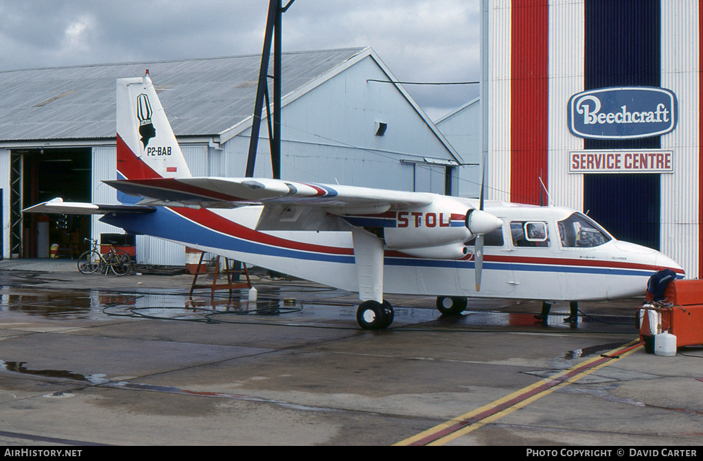 Aircraft Photo of P2-BAB | Britten-Norman BN-2A-26 Islander | Bougair | AirHistory.net #46417