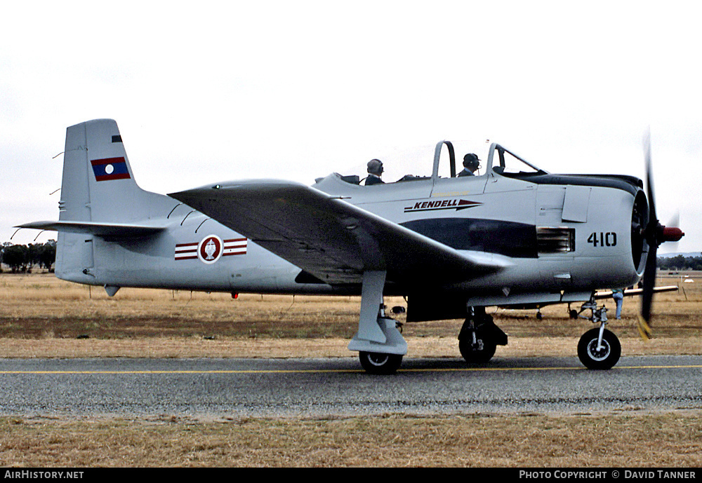 Aircraft Photo of VH-CIA / 410 | North American AT-28D Nomad | Laos - Air Force | AirHistory.net #46419