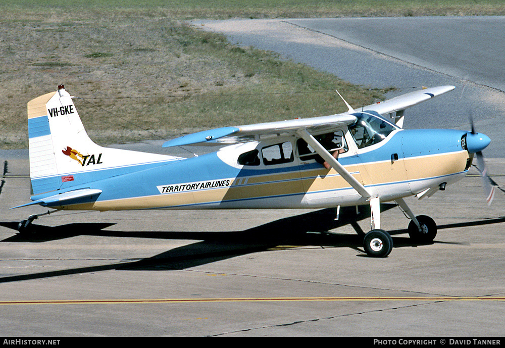 Aircraft Photo of VH-GKE | Cessna 185A Skywagon | TAL - Territory Airlines | AirHistory.net #46420