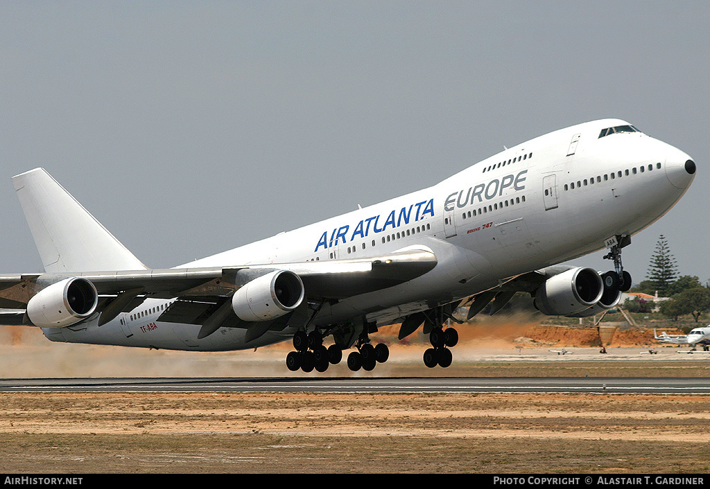 Aircraft Photo of TF-ABA | Boeing 747-267B | Air Atlanta Europe | AirHistory.net #46463