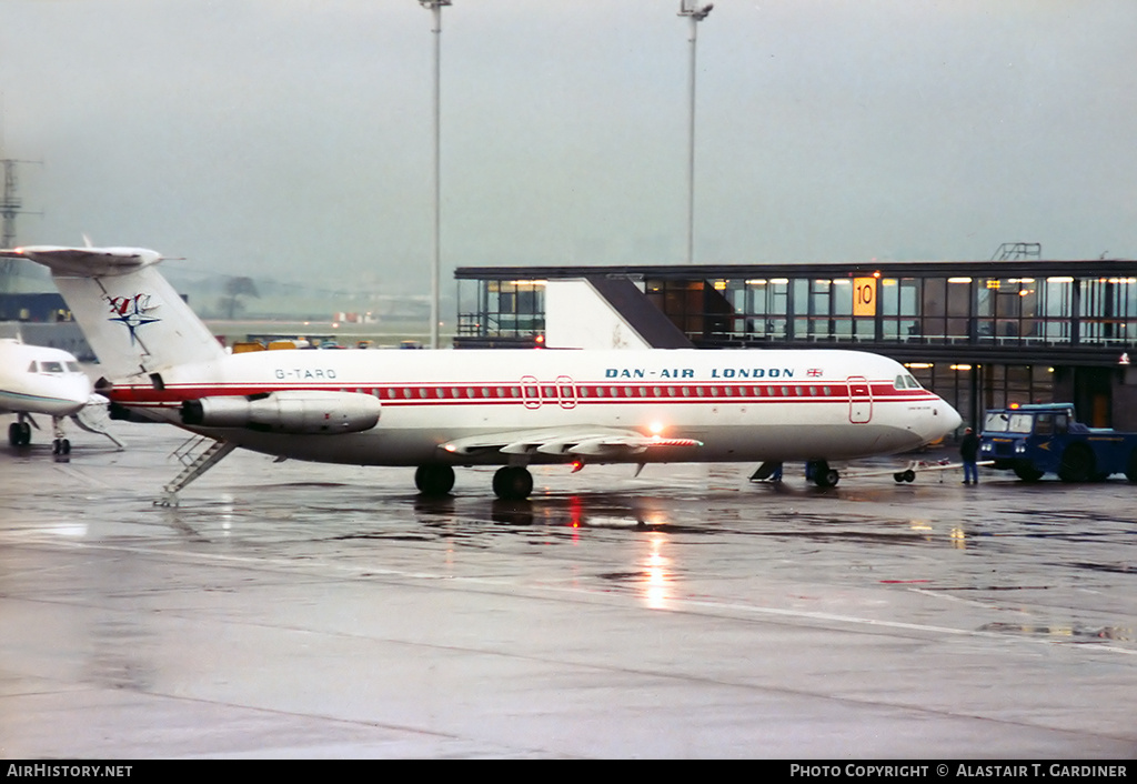 Aircraft Photo of G-TARO | British Aerospace BAC-111-525FT One-Eleven | Dan-Air London | AirHistory.net #46465