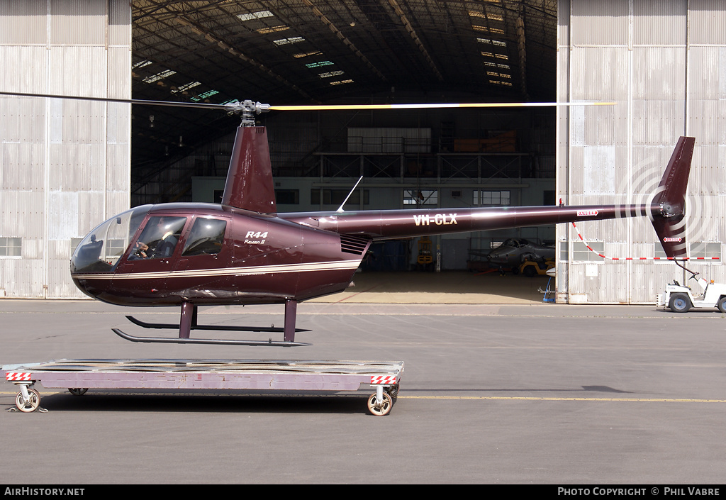 Aircraft Photo of VH-CLX | Robinson R-44 Raven II | AirHistory.net #46505