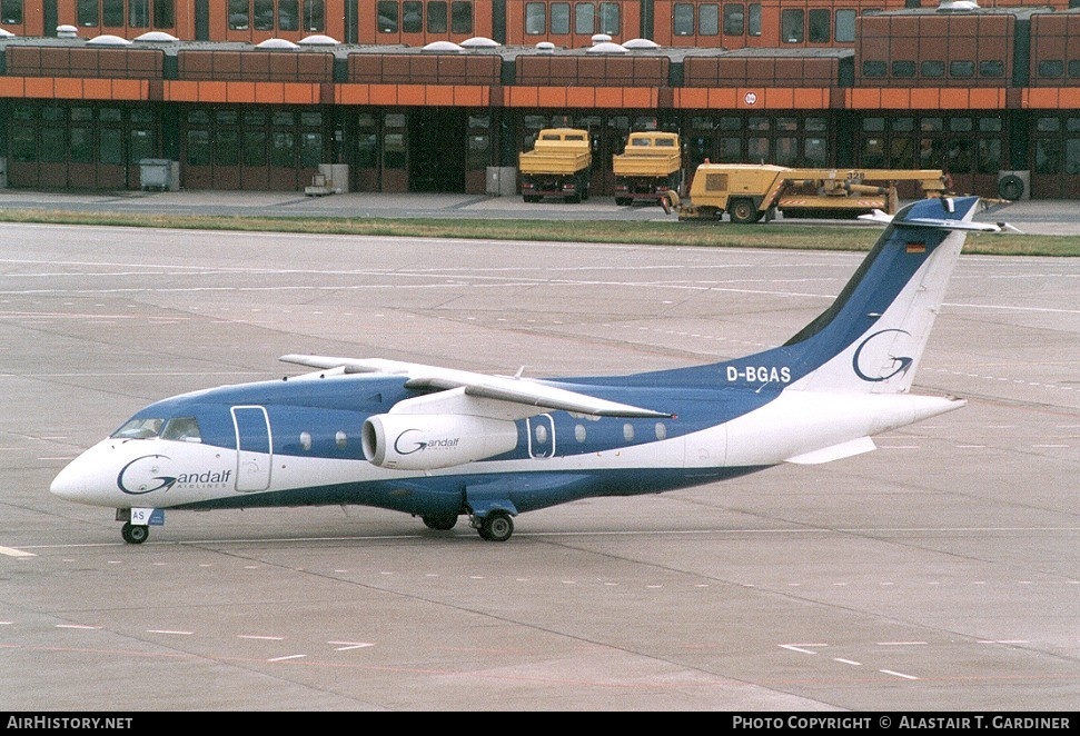 Aircraft Photo of D-BGAS | Fairchild Dornier 328-300 328JET | Gandalf Airlines | AirHistory.net #46510