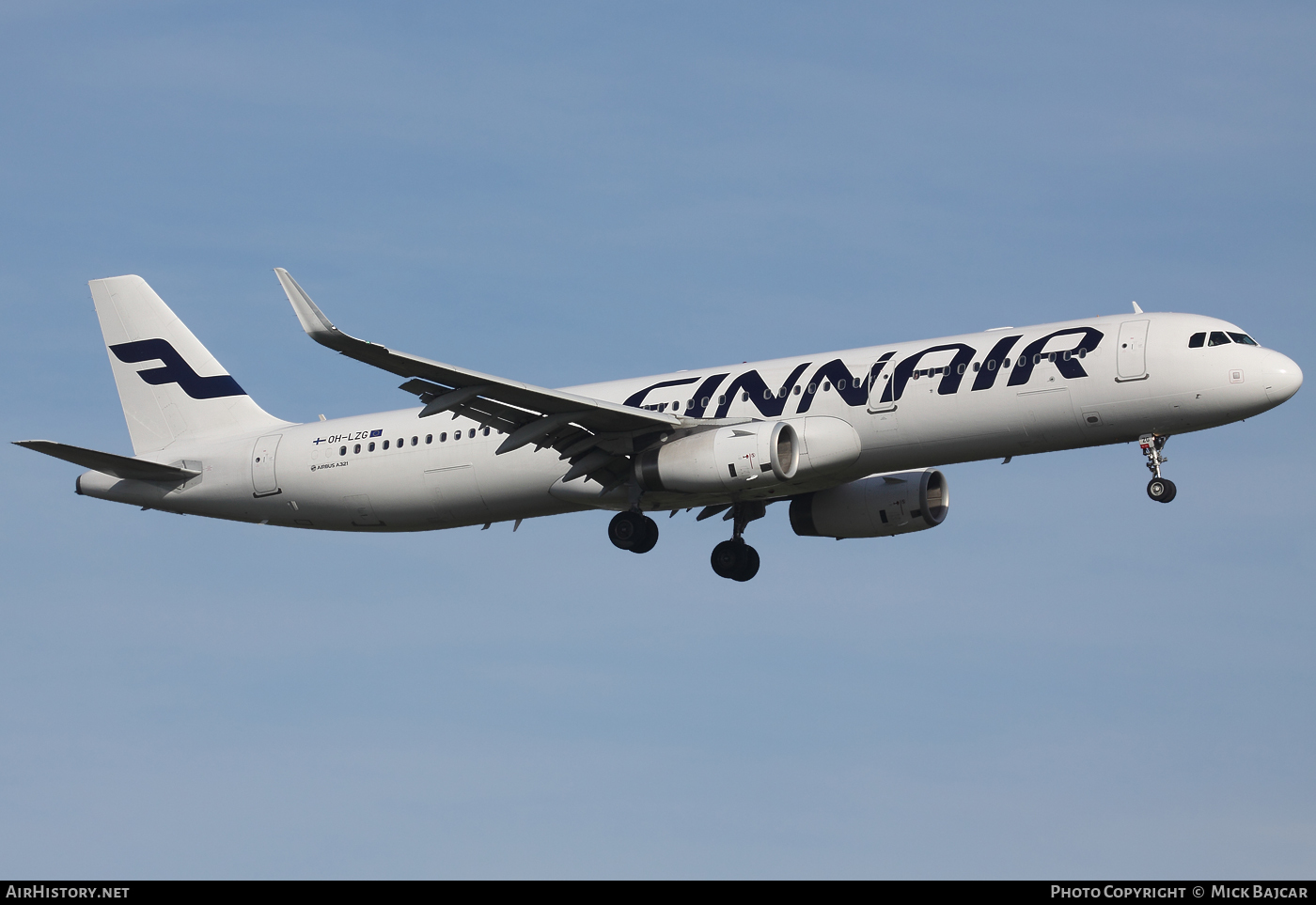 Aircraft Photo of OH-LZG | Airbus A321-231 | Finnair | AirHistory.net #46526