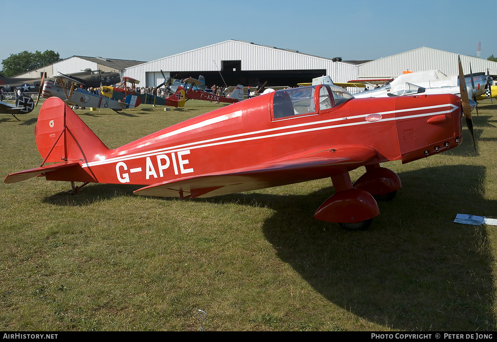 Aircraft Photo of G-APIE | Tipsy Belfair | AirHistory.net #46528