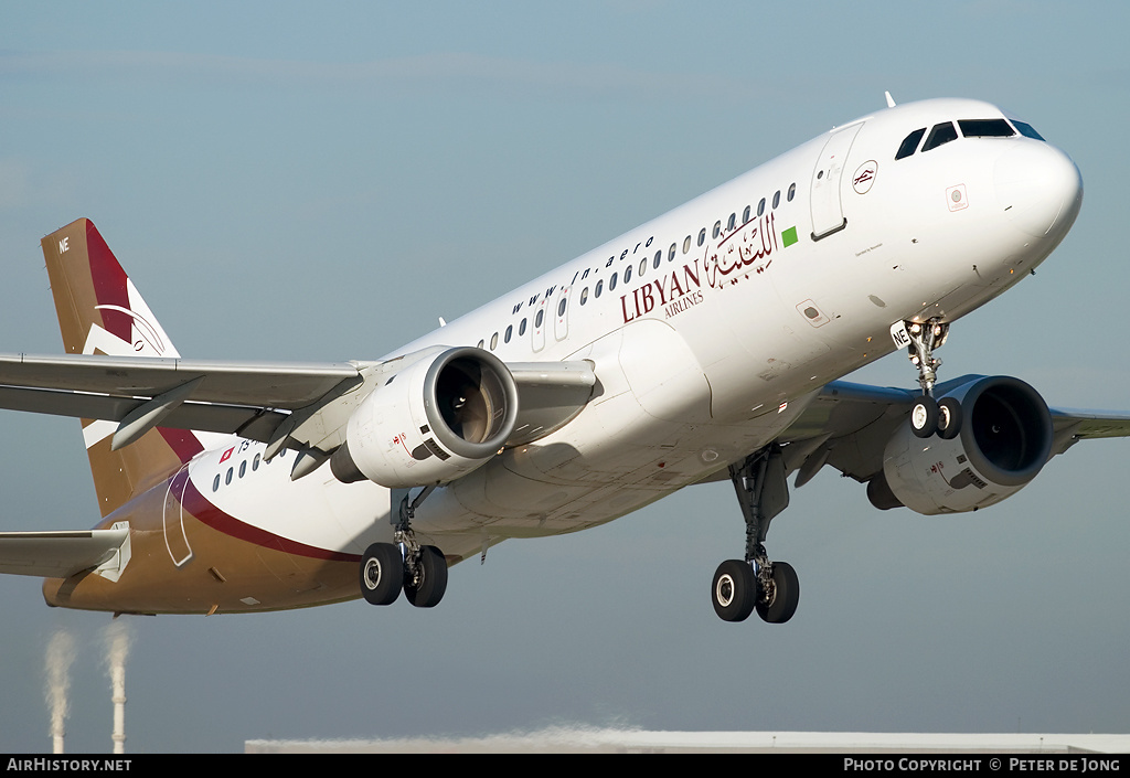 Aircraft Photo of TS-INE | Airbus A320-212 | Libyan Airlines | AirHistory.net #46545