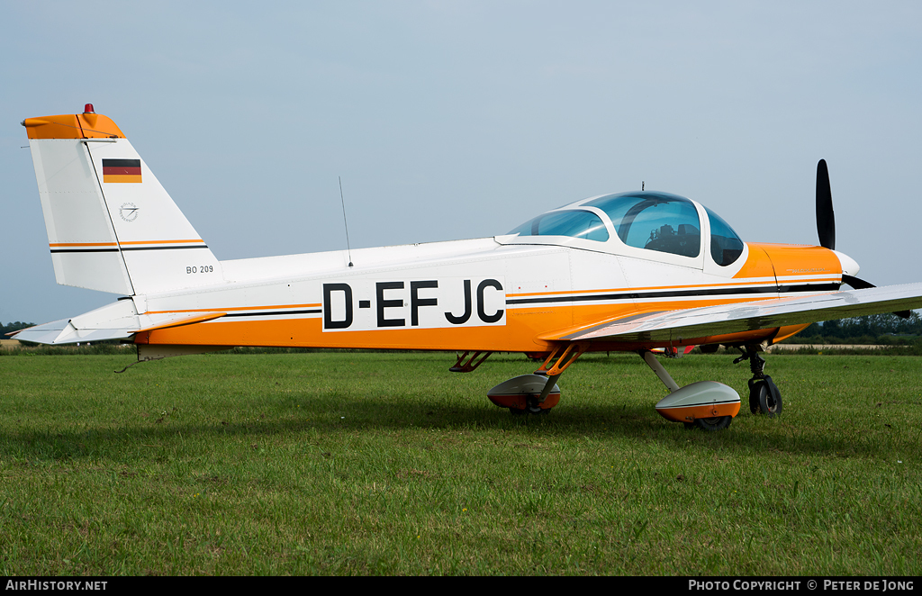 Aircraft Photo of D-EFJC | Bolkow BO-209 Monsun 160RV | AirHistory.net #46551