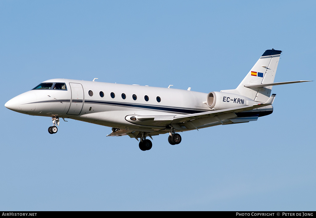 Aircraft Photo of EC-KRN | Israel Aircraft Industries Gulfstream G200 | AirHistory.net #46576