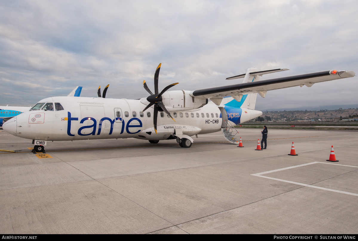 Aircraft Photo of HC-CMB | ATR ATR-42-500 | TAME Xpress | AirHistory.net #46624