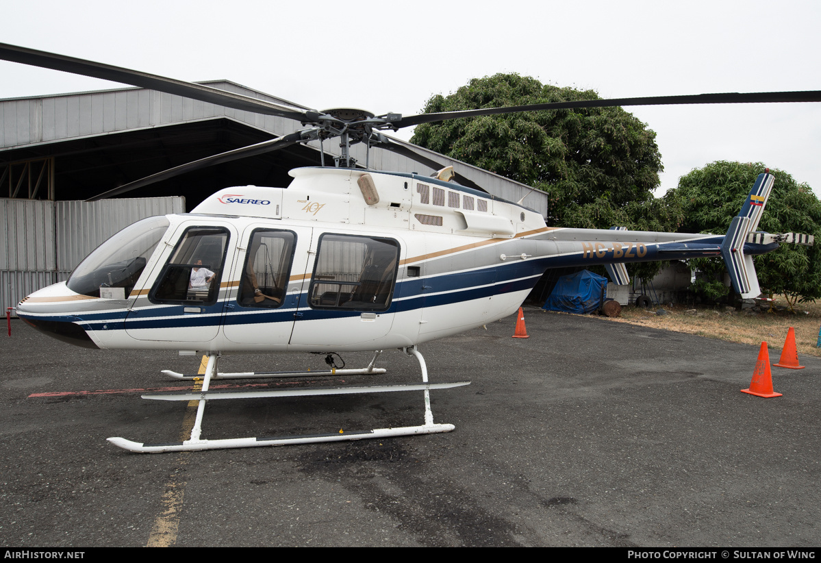Aircraft Photo of HC-BZO | Bell 407 | Saereo | AirHistory.net #46625