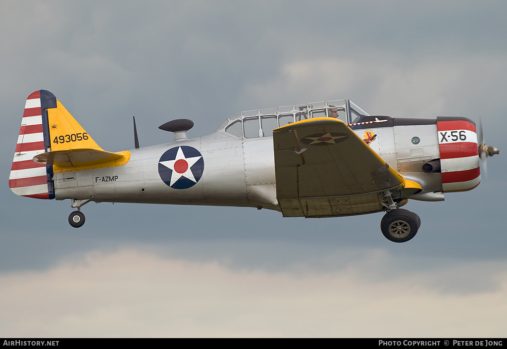 Aircraft Photo of F-AZMP / 493056 | North American T-6G Texan | USA - Air Force | AirHistory.net #46654