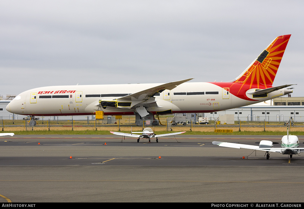 Aircraft Photo of VT-ANA | Boeing 787-8 Dreamliner | Air India | AirHistory.net #46666