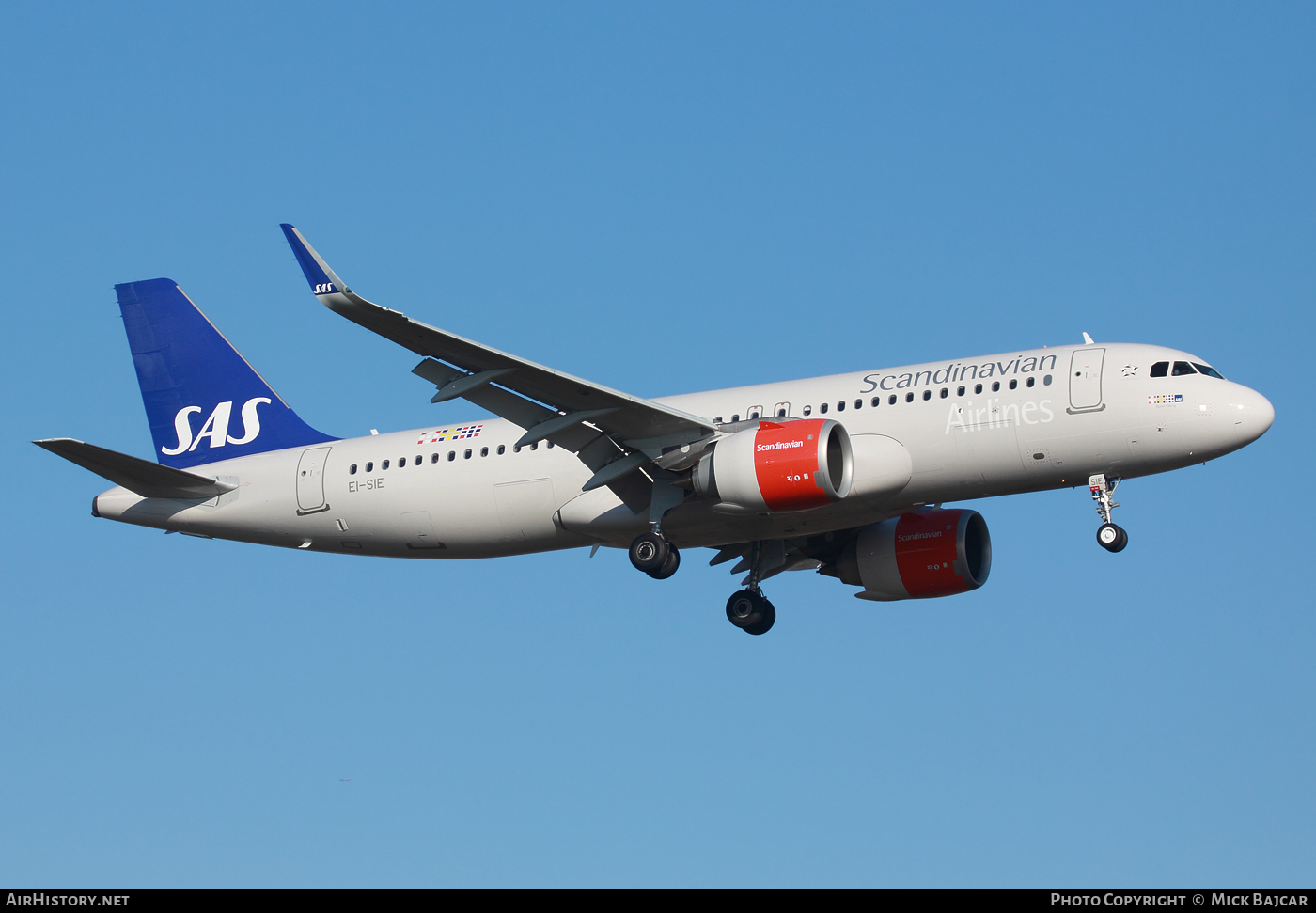 Aircraft Photo of EI-SIE | Airbus A320-251N | Scandinavian Airlines - SAS | AirHistory.net #46678