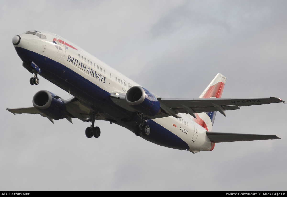 Aircraft Photo of G-GBTA | Boeing 737-436 | British Airways | AirHistory.net #46683