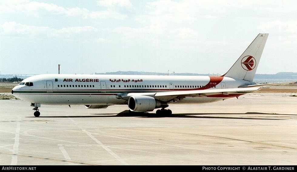 Aircraft Photo of 7T-VJG | Boeing 767-3D6 | Air Algérie | AirHistory.net #46697