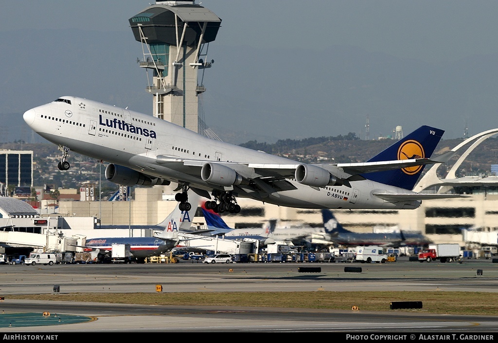Aircraft Photo of D-ABVU | Boeing 747-430 | Lufthansa | AirHistory.net #46703