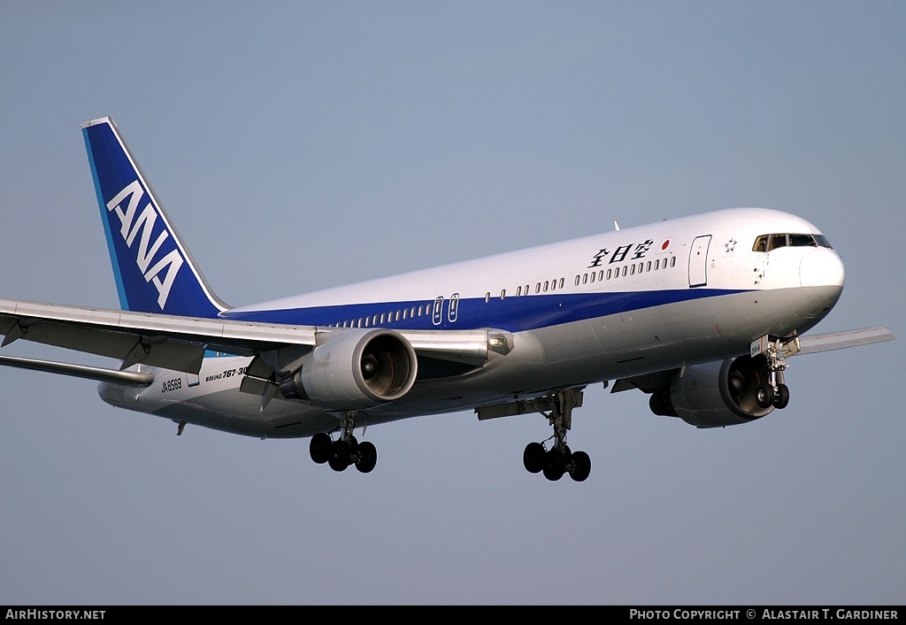 Aircraft Photo of JA8569 | Boeing 767-381 | All Nippon Airways - ANA | AirHistory.net #46706