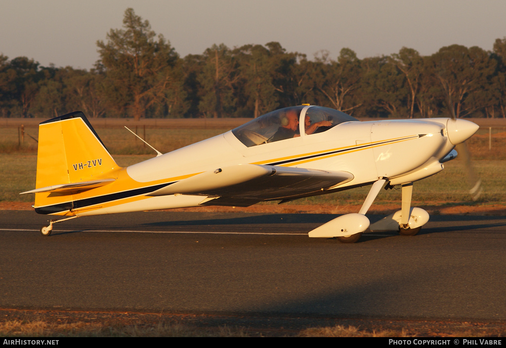 Aircraft Photo of VH-ZVV | Van's RV-6 | AirHistory.net #46713