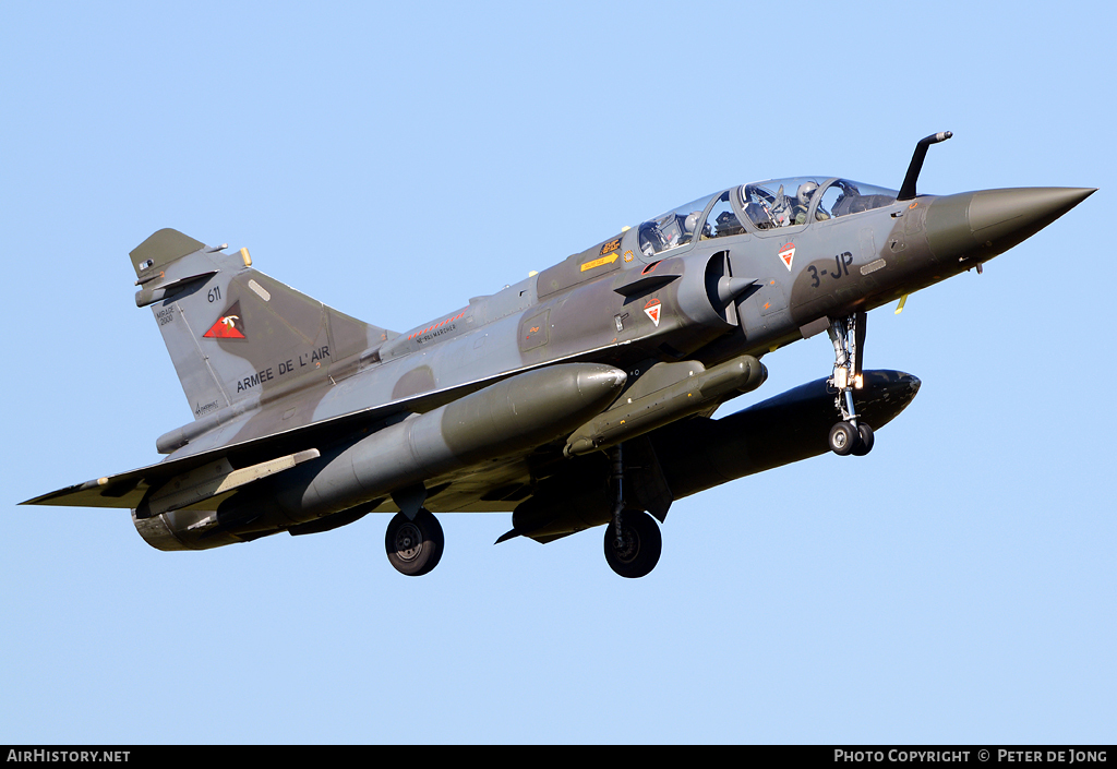 Aircraft Photo of 611 | Dassault Mirage 2000D | France - Air Force | AirHistory.net #46719