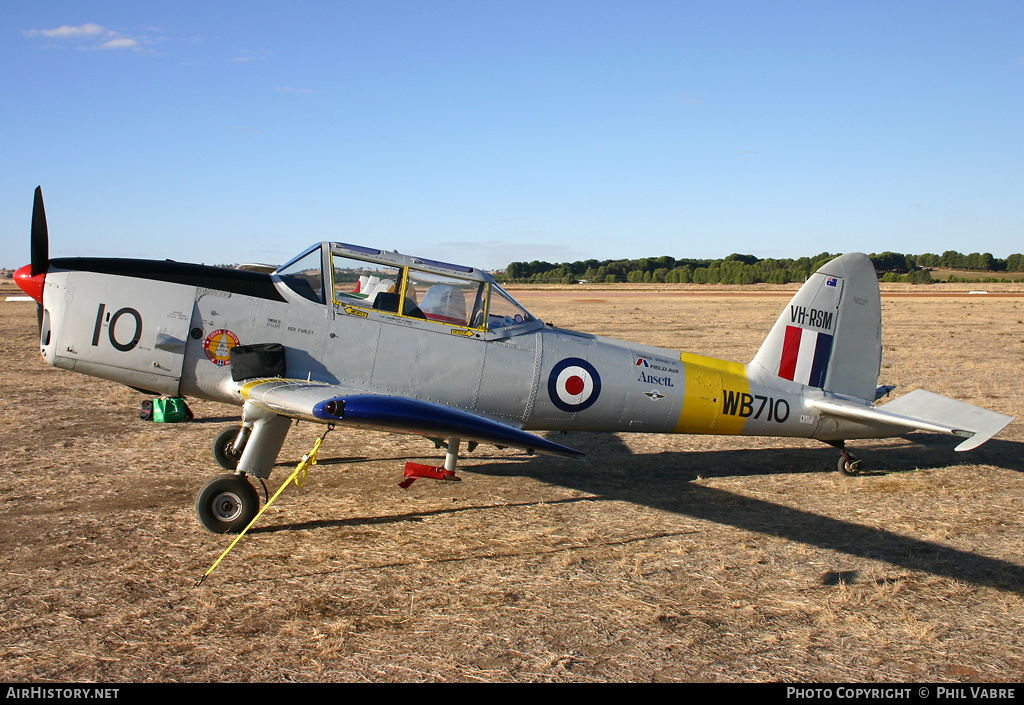 Aircraft Photo of VH-RSM / WB710 | De Havilland DHC-1 Chipmunk Mk22 | UK - Air Force | AirHistory.net #46724