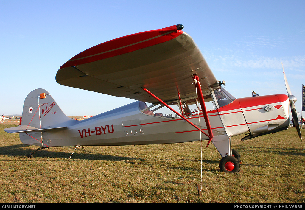 Aircraft Photo of VH-BYU | Auster J-5P Autocar | AirHistory.net #46740