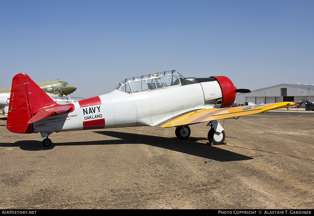 Aircraft Photo of N3195G | North American SNJ-5 Texan | Commemorative Air Force | USA - Navy | AirHistory.net #46744