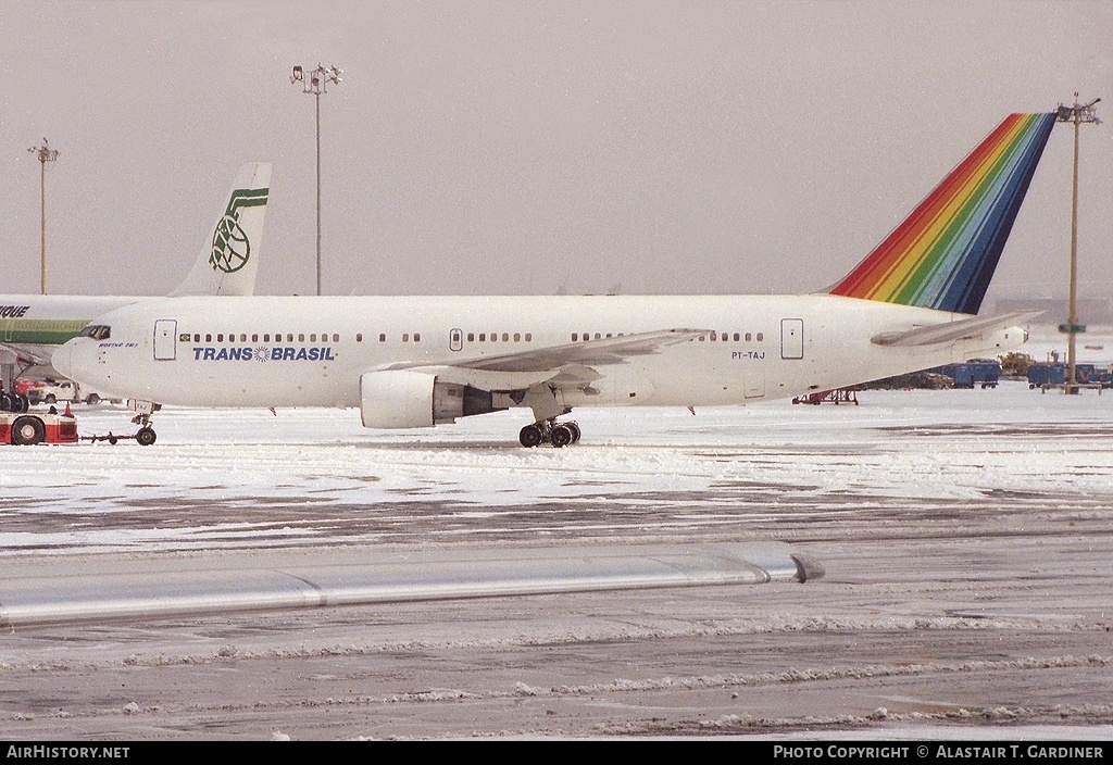 Aircraft Photo of PT-TAJ | Boeing 767-283/ER | TransBrasil | AirHistory.net #46756