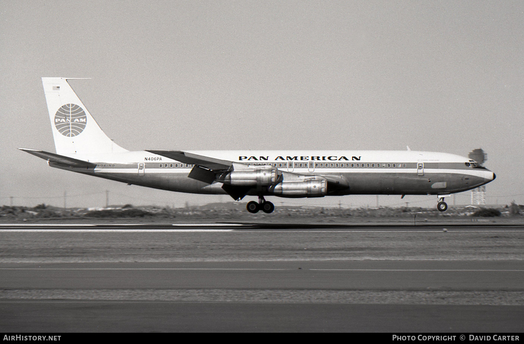 Aircraft Photo of N406PA | Boeing 707-321B | Pan American World Airways - Pan Am | AirHistory.net #46763