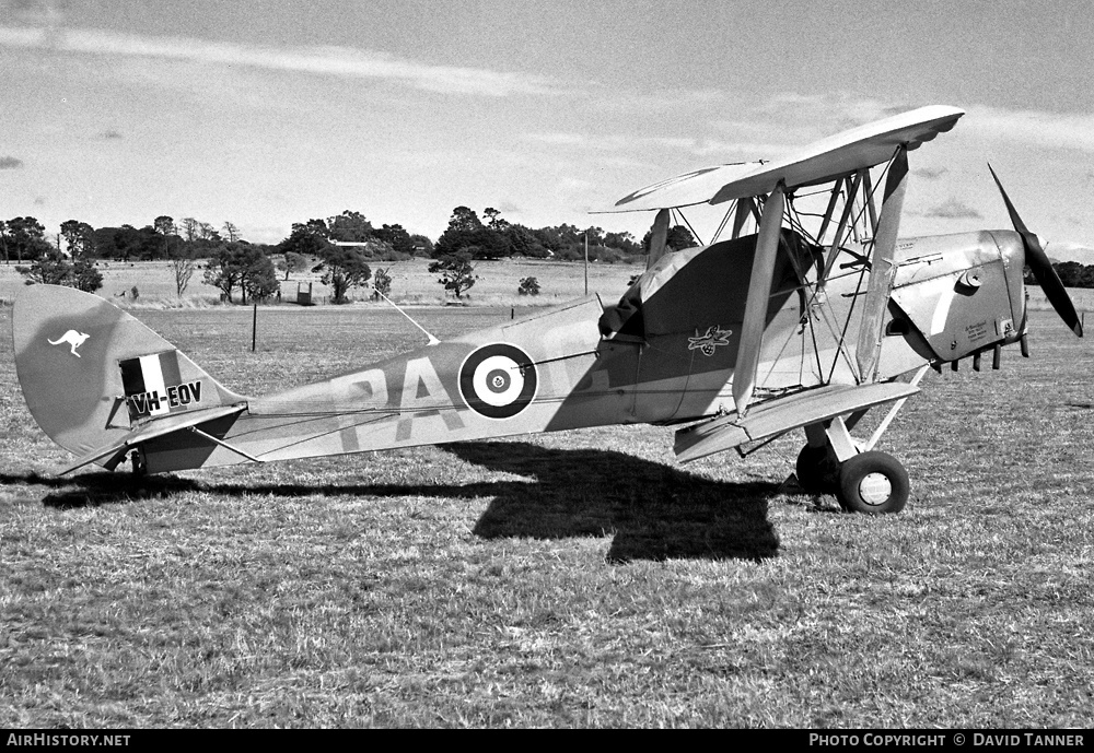 Aircraft Photo of VH-EOV | De Havilland D.H. 82A Tiger Moth | Australia - Air Force | AirHistory.net #46812