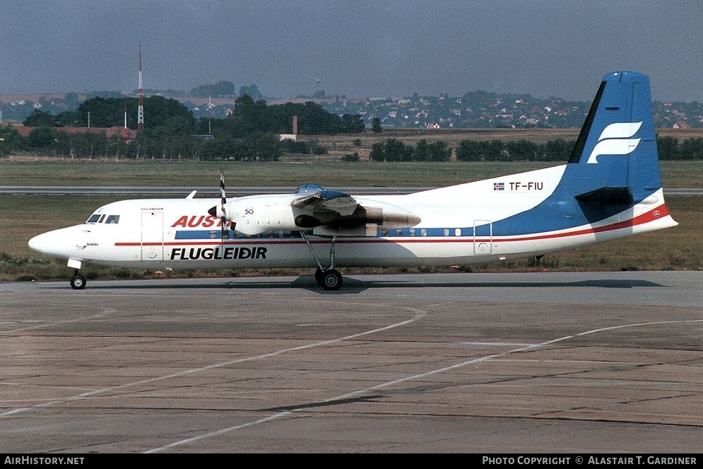 Aircraft Photo of TF-FIU | Fokker 50 | Austrian Airlines | AirHistory.net #46815