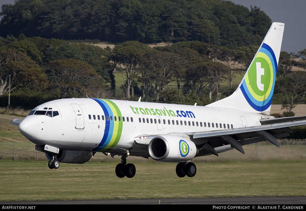 Aircraft Photo of PH-XRA | Boeing 737-7K2 | Transavia | AirHistory.net #46829