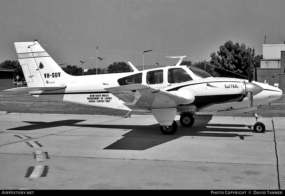 Aircraft Photo of VH-SUV | Beech 56TC Turbo Baron | New South Wales Department of Lands | AirHistory.net #46832