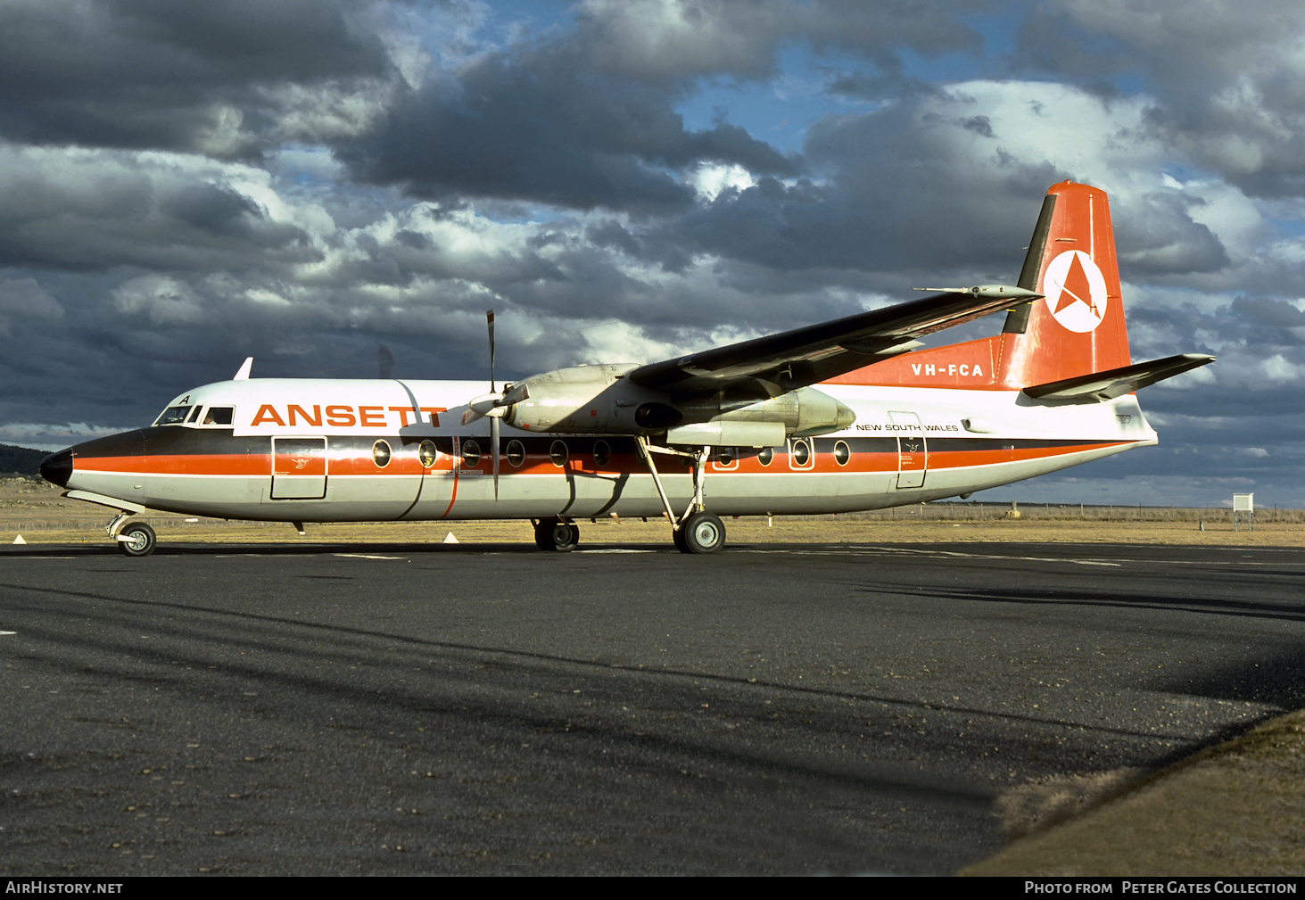 Aircraft Photo of VH-FCA | Fokker F27-500F Friendship | Ansett Airlines of New South Wales | AirHistory.net #46839