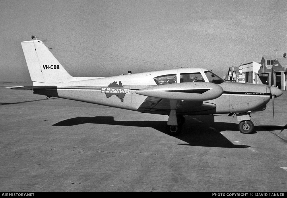 Aircraft Photo of VH-CDB | Piper PA-24-250 Comanche | McNeice Bros. | AirHistory.net #46842