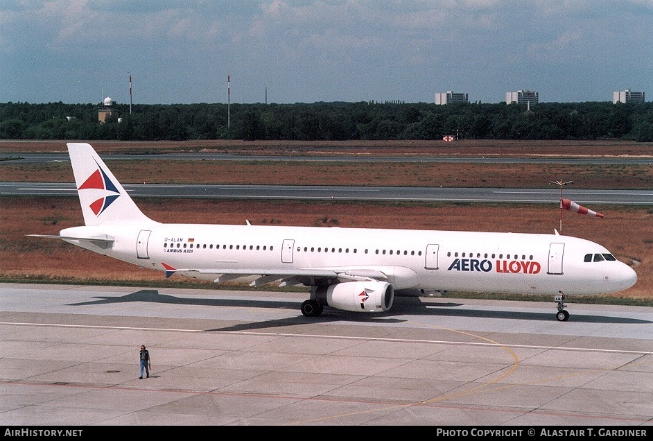 Aircraft Photo of D-ALAM | Airbus A321-231 | Aero Lloyd | AirHistory.net #46845