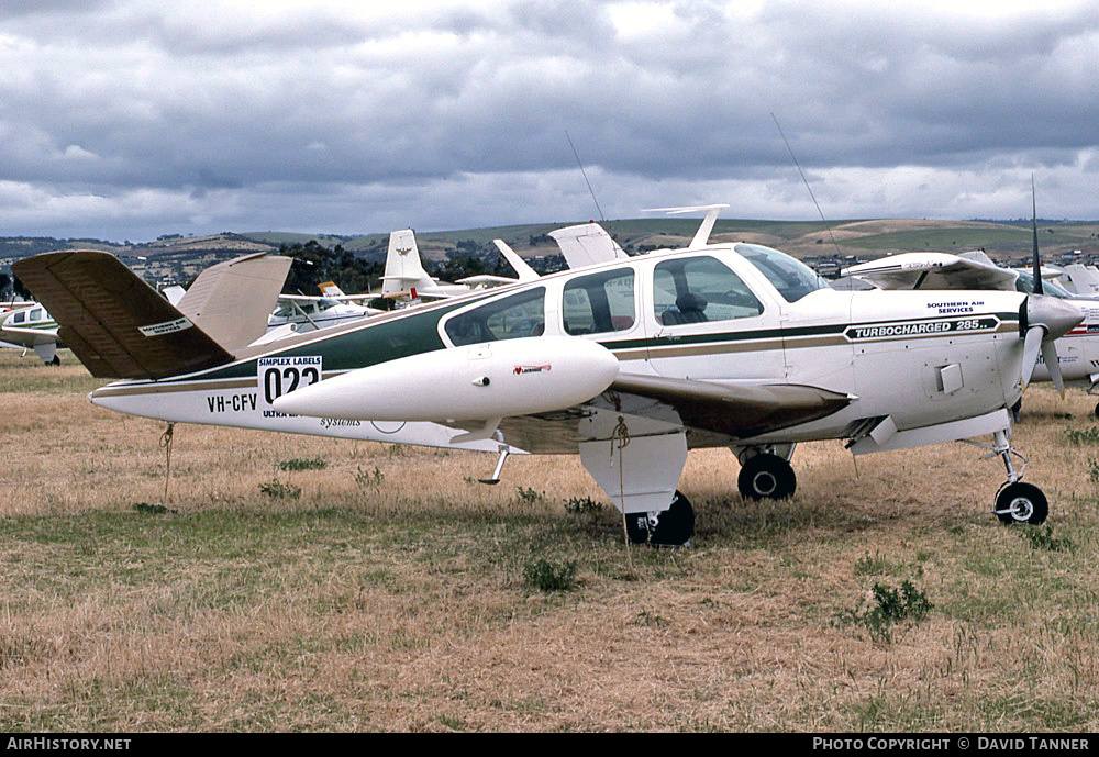 Aircraft Photo of VH-CFV | Beech V35-TC Bonanza | Southern Air Services - SAS | AirHistory.net #46849