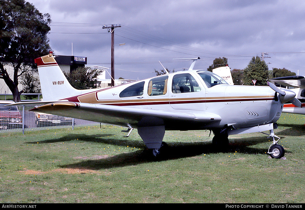 Aircraft Photo of VH-RUV | Beech C33 Debonair | AirHistory.net #46850