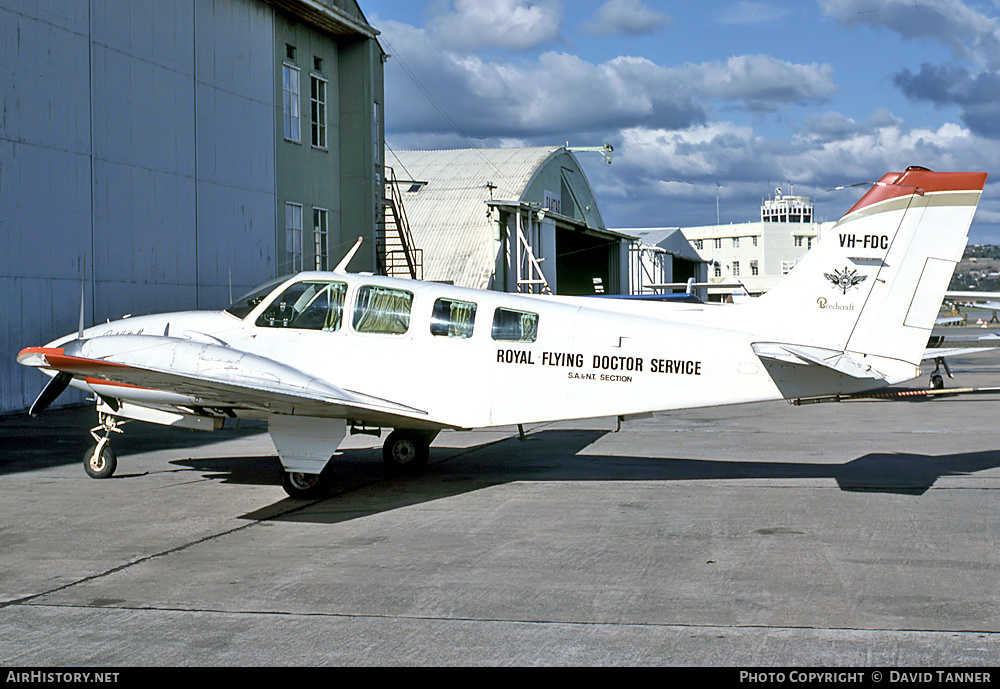 Aircraft Photo of VH-FDC | Beech 58 Baron | Royal Flying Doctor Service - RFDS | AirHistory.net #46869
