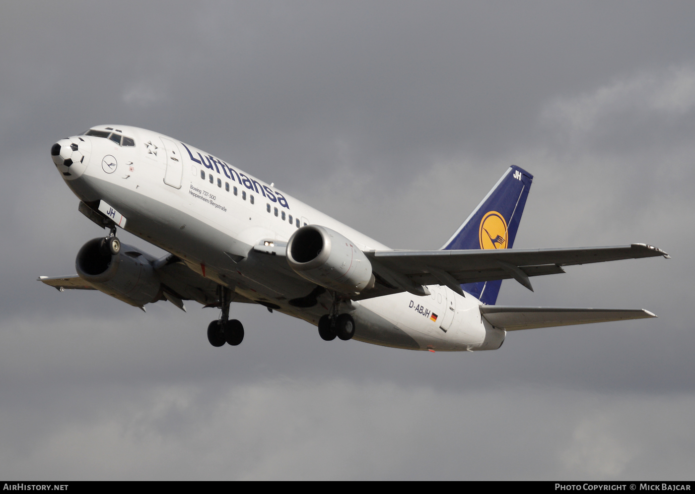 Aircraft Photo of D-ABJH | Boeing 737-530 | Lufthansa | AirHistory.net #46878