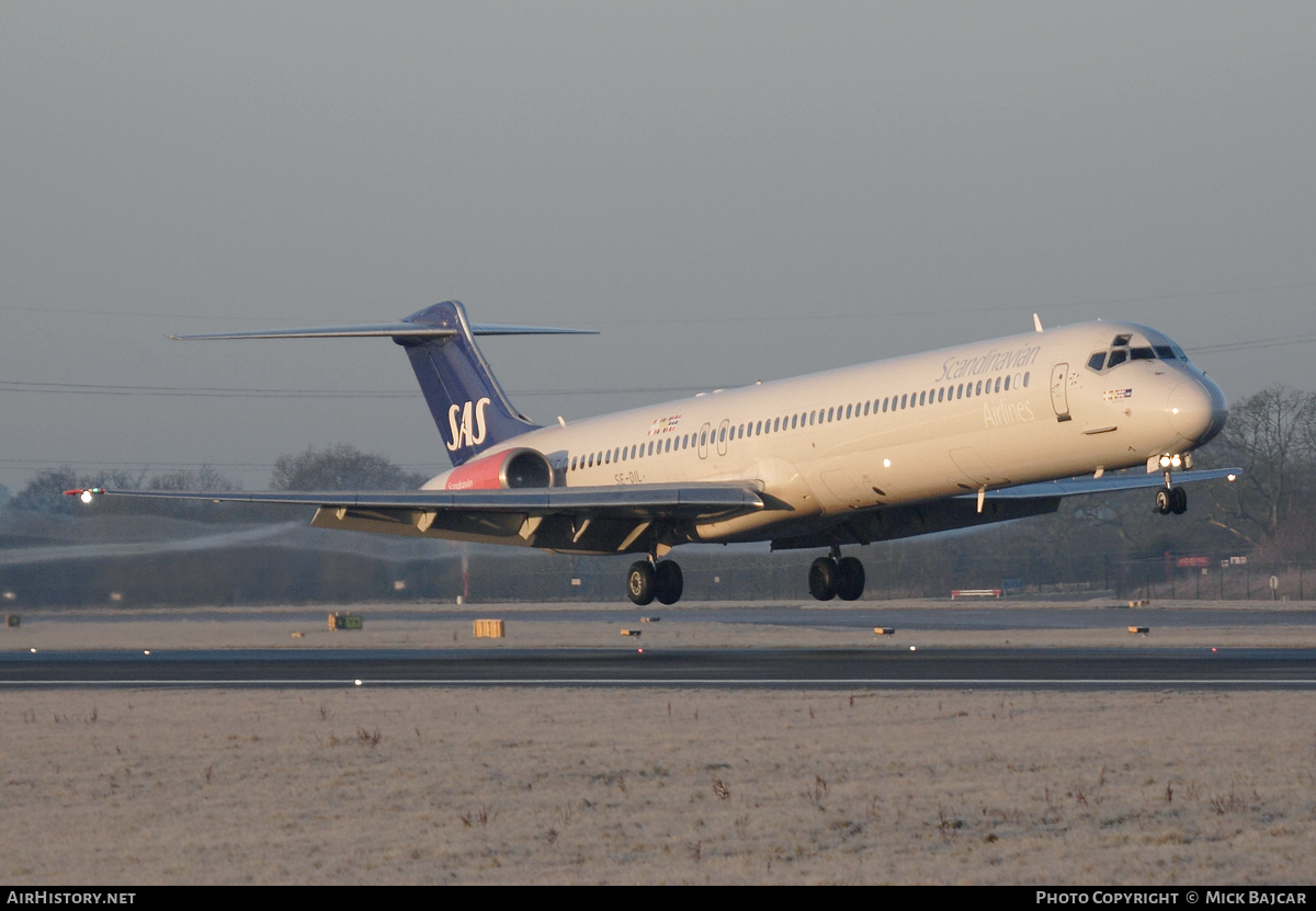 Aircraft Photo of SE-DIL | McDonnell Douglas MD-82 (DC-9-82) | Scandinavian Airlines - SAS | AirHistory.net #46880