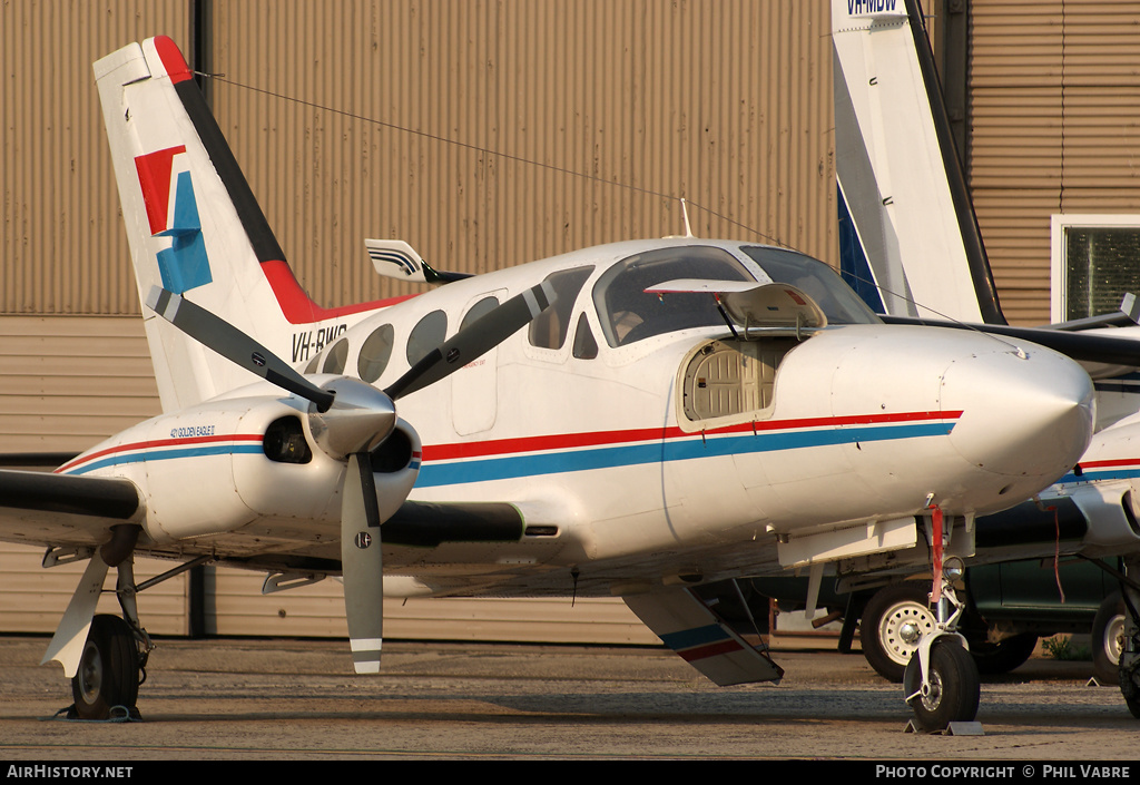 Aircraft Photo of VH-RWS | Cessna 421C Golden Eagle | Smith's Trucks | AirHistory.net #46904