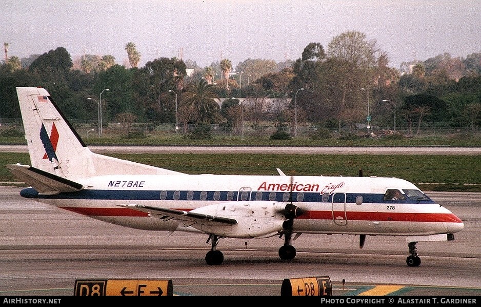 Aircraft Photo of N278AE | Saab 340B | American Eagle | AirHistory.net #46916