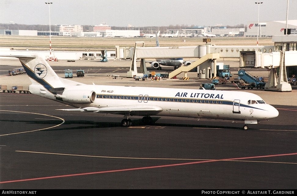 Aircraft Photo of PH-KLD | Fokker 100 (F28-0100) | Air Littoral | AirHistory.net #46926