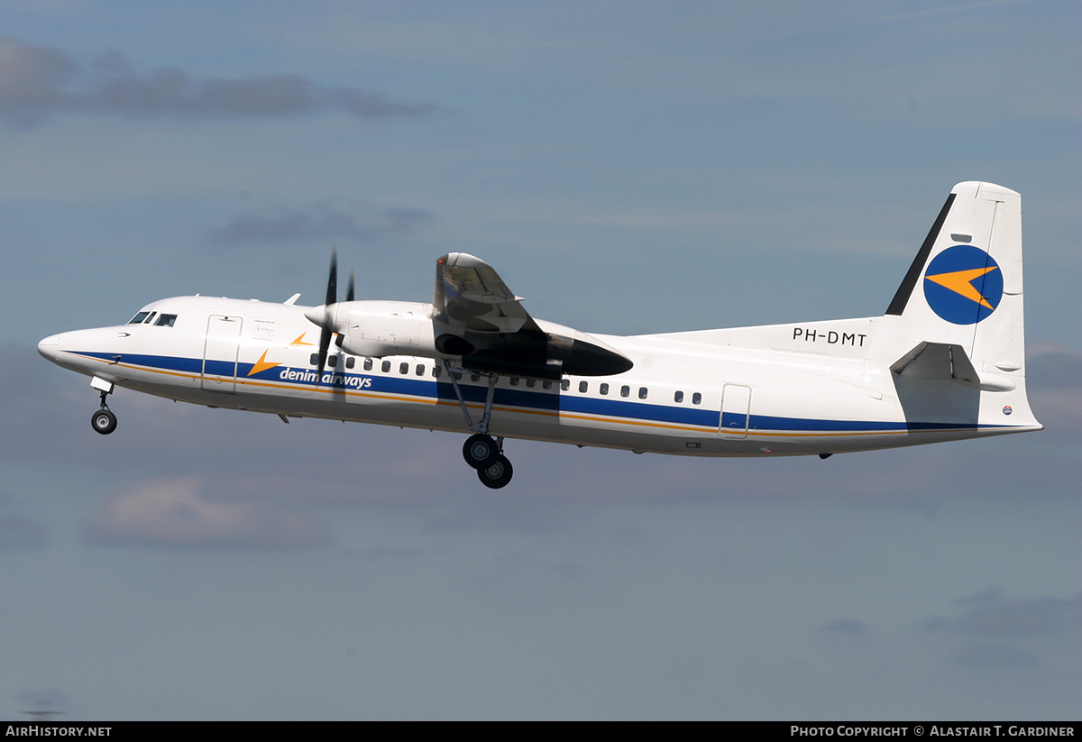 Aircraft Photo of PH-DMT | Fokker 50 | Denim Airways | AirHistory.net #46945