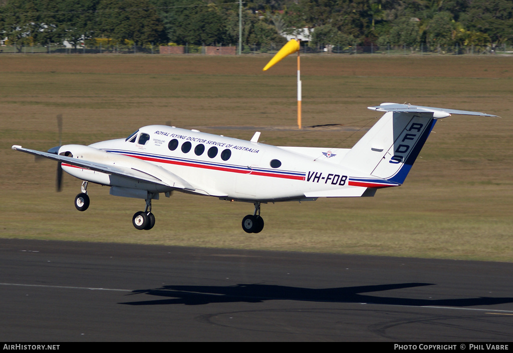 Aircraft Photo of VH-FDB | Hawker Beechcraft B200 King Air | Royal Flying Doctor Service - RFDS | AirHistory.net #46955