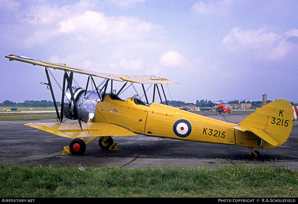 Aircraft Photo of G-AHSA / K3215 | Avro 621 Tutor | UK - Air Force | AirHistory.net #46962