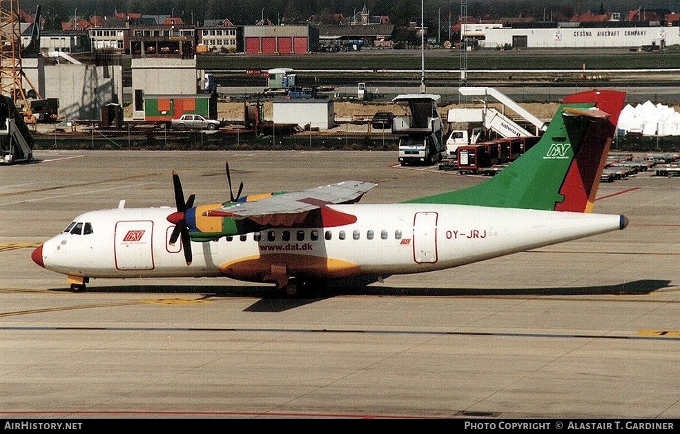 Aircraft Photo of OY-JRJ | ATR ATR-42-320 | Danish Air Transport - DAT | AirHistory.net #46964