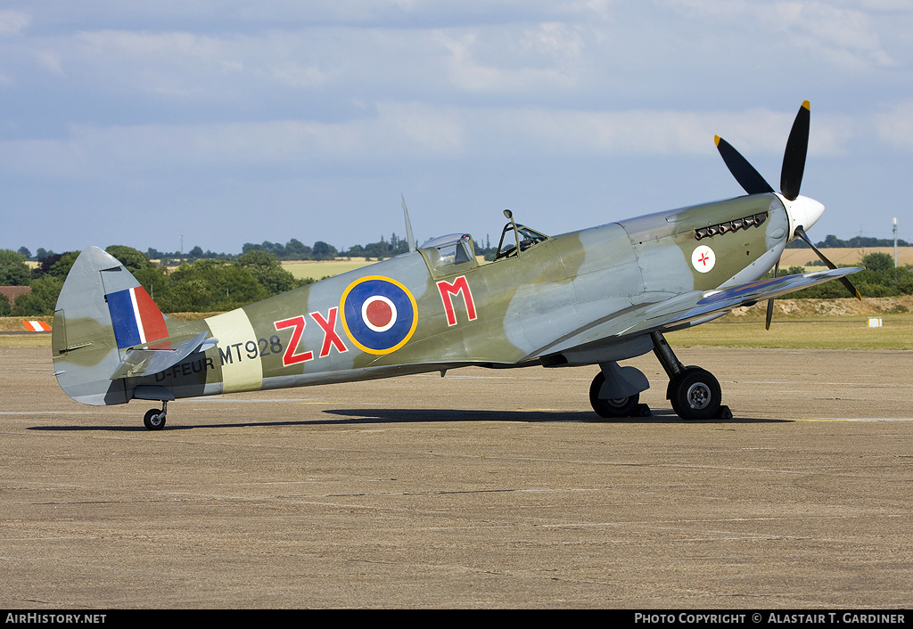 Aircraft Photo of D-FEUR / MT928 | Supermarine 359 Spitfire HF8C | UK - Air Force | AirHistory.net #46982